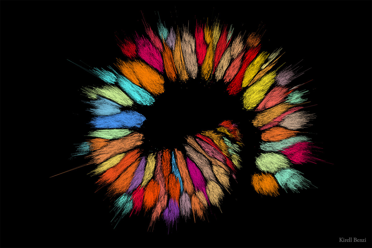 Amicitia network artwork