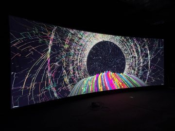 HPC Data Symphonies immersive data artwork